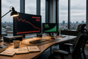 Gemini Q2 Revenue Rises to $45.5M as Card Business Offsets Trading Collapse