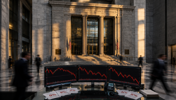 SEC Delays Tokenized Securities Exemption, Stocks Slip