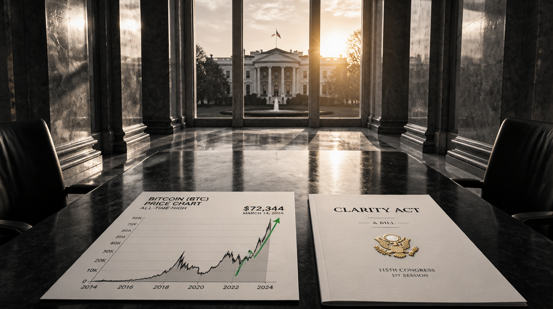 Bitcoin Surges Past $72,000 After Trump Urges Clarity Act