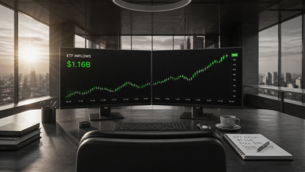 Solana ETFs Hit $1.16B Inflows as SOL Trades Near $86