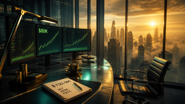 Bitcoin ETFs Record $730.9M Inflow as BTC Reclaims $80K