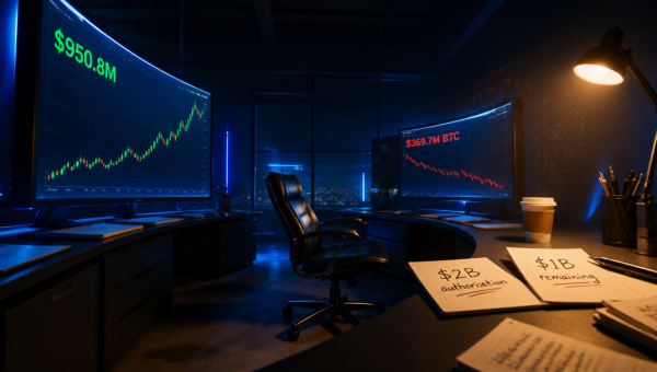 Strategy Spends $950.8M on STRC Buybacks, Outpacing Bitcoin Buys