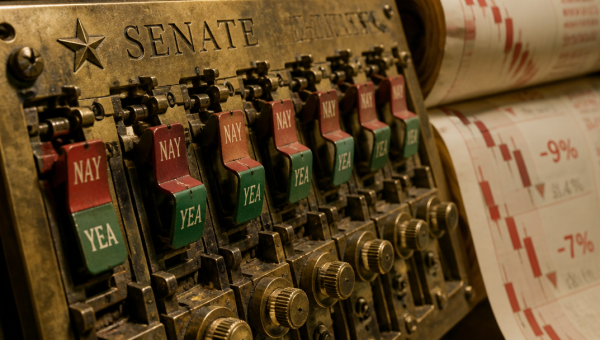 Senate Rejects Clarity Act; Coinbase, Circle Fall Over 8%