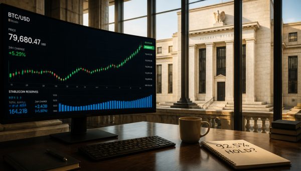 Bitcoin Traders Bet on Fed Hike, Fear a Surprise Hold