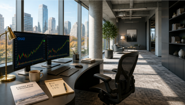 DeFi Development Opens $300M CHAD ATM Program