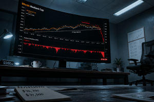 Bitcoin Realized Cap Falls After 27-Day Climb, ETFs Shed $746M
