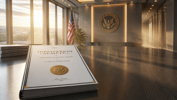 SEC Approves 5-Year Tokenized Stocks Trading Exemption