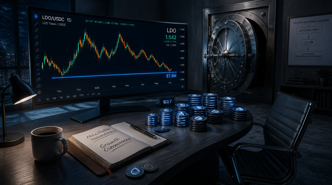 Lido DAO Eyes $1.5M LDO Market-Making Backstop