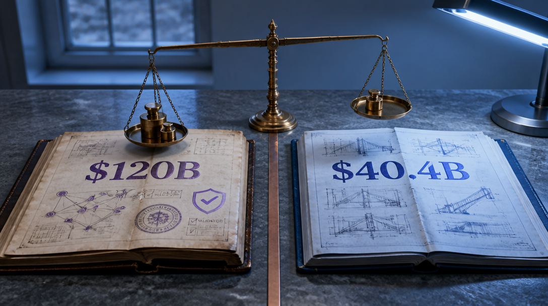 $120B Staked ETH and $40.4B L2 TVL Measure Different Capital Uses