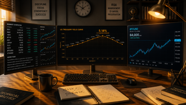 Bitcoin Holds $84K as Treasury Yields Hit 19-Year Peak