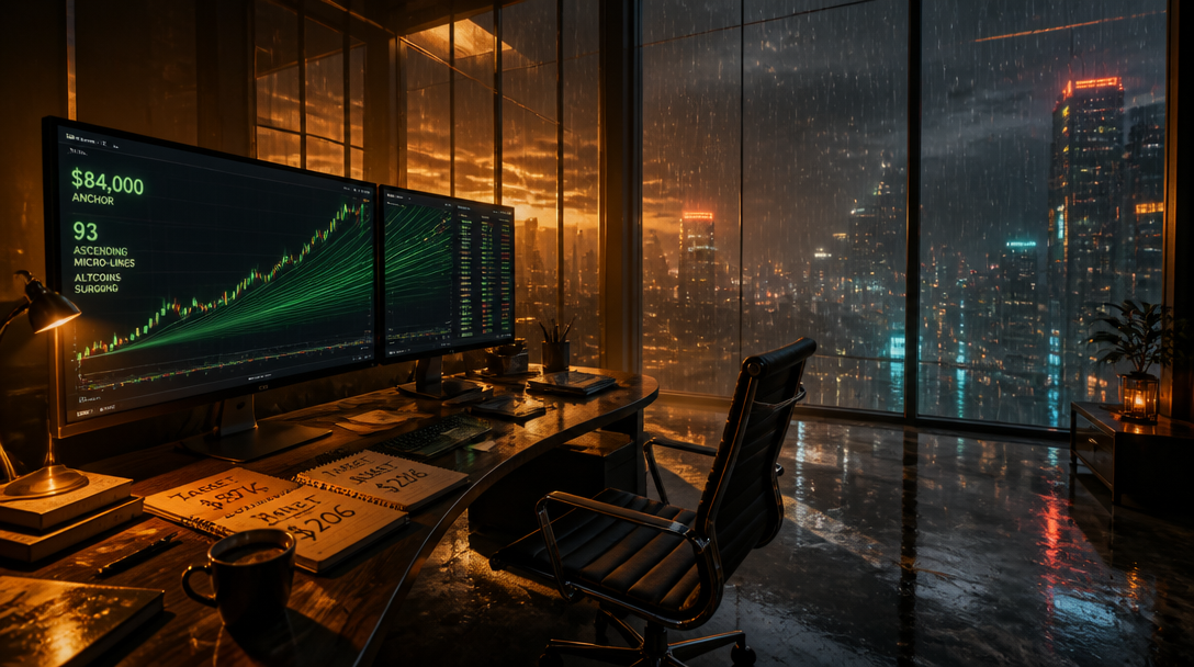 93 of 100 Altcoins Rise as Bitcoin Consolidates Near $84,000
