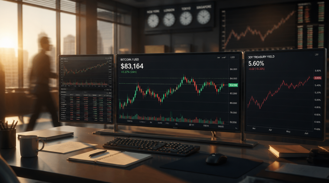 Bitcoin Holds $83K as Robinhood Perpetuals Launch, Lighter Falls 17%