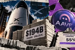 SpaceX’s $194.3B Share Unlock Tests Aave’s Tokenized Equity Bet
