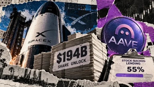 SpaceX’s $194.3B Share Unlock Tests Aave’s Tokenized Equity Bet