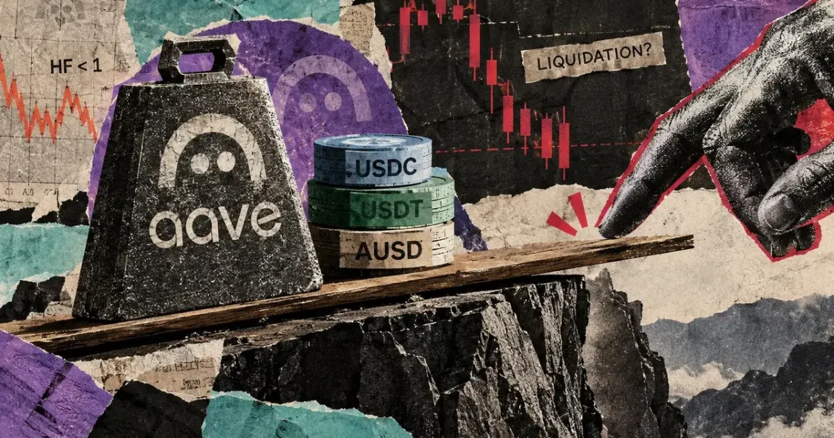 Aave Loans on Monad, Arc Face Narrow Liquidation Buffers