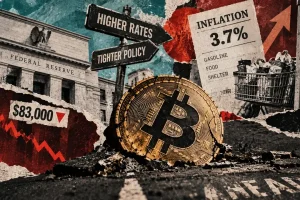 Bitcoin Falls Below $83,000 as Hot Inflation Data Revives October Rate Hike Odds