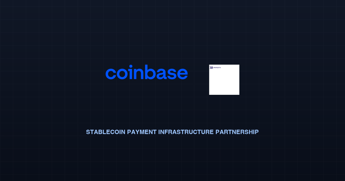 Coinbase and Marqeta Expand Stablecoin Payment Card Infrastructure
