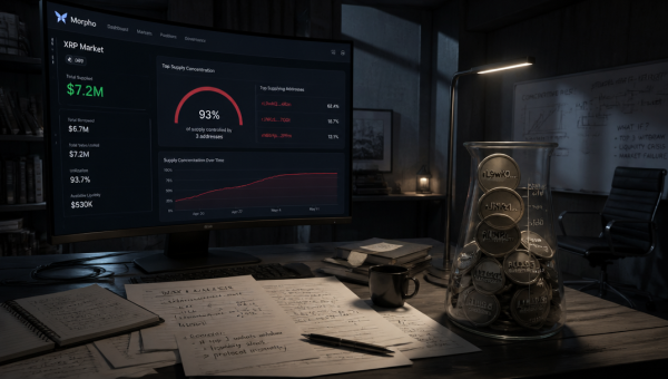 XRP Lending Market Sees $7.2M Borrowed, 93% Held by Three Addresses