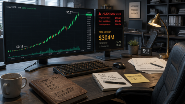 ADA Surges 42% as Derivatives Open Interest Outpaces Stablecoin Liquidity