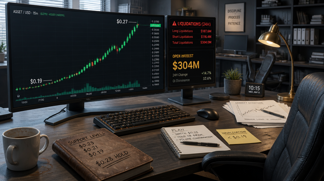 ADA Surges 42% as Derivatives Open Interest Outpaces Stablecoin Liquidity