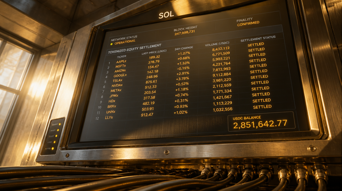 Securitize Launches 12 Tokenized U.S. Stocks on Solana