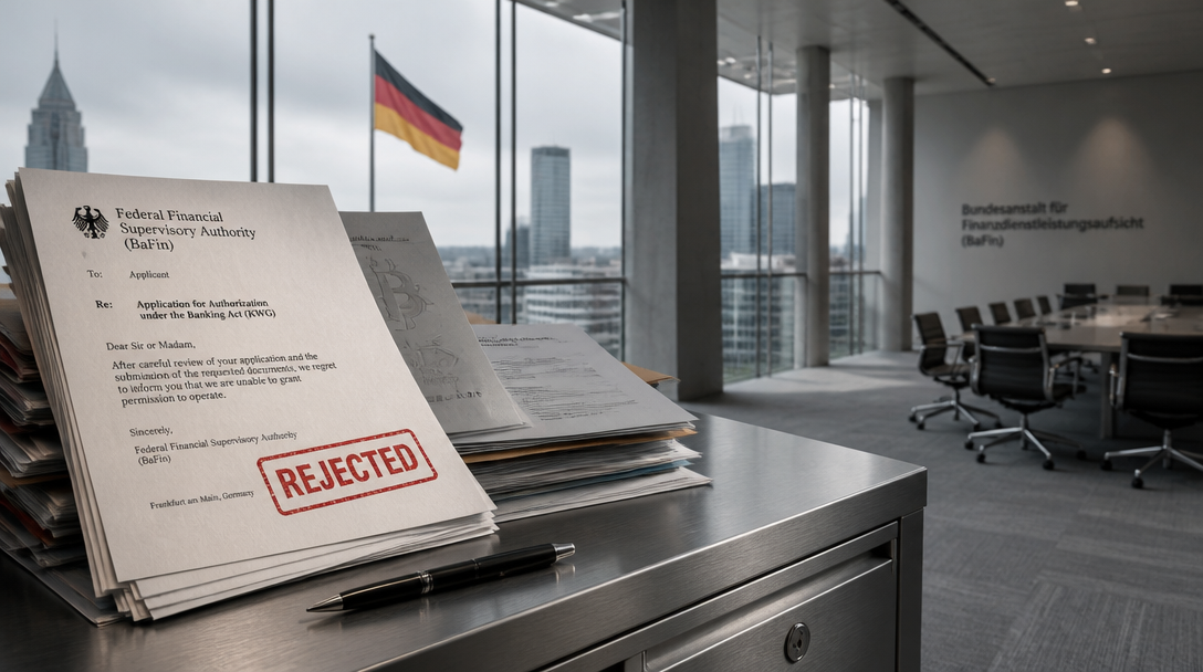 BaFin Rejects Bitcoin.de Operator’s MiCA License Bid