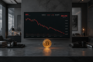 Bitcoin Slides Below $82,000 as AI Doubts Return