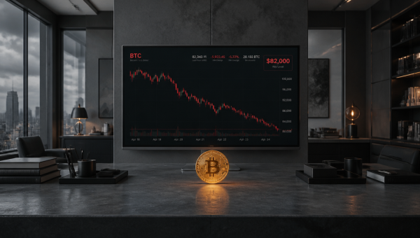 Bitcoin Slides Below $82,000 as AI Doubts Return