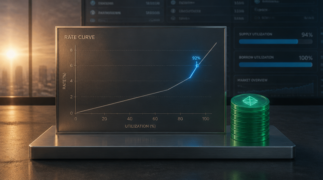 Aave Cuts USDT Optimal Utilization to 92% on Ethereum