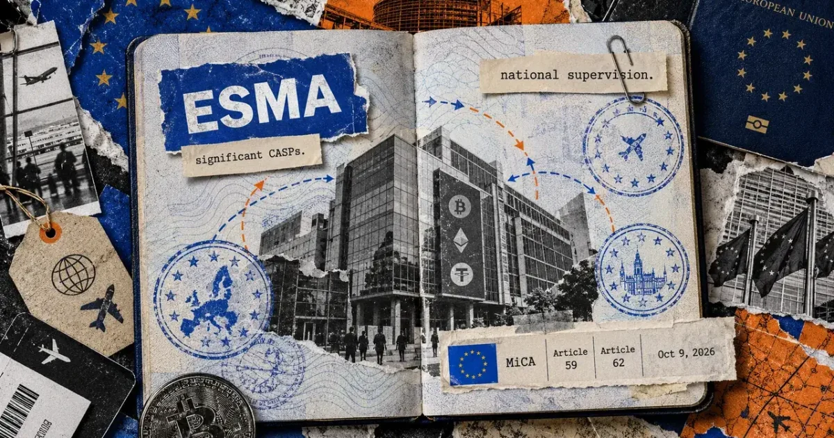 EU Ministers Agree to Place Major Crypto Firms Under ESMA Supervision