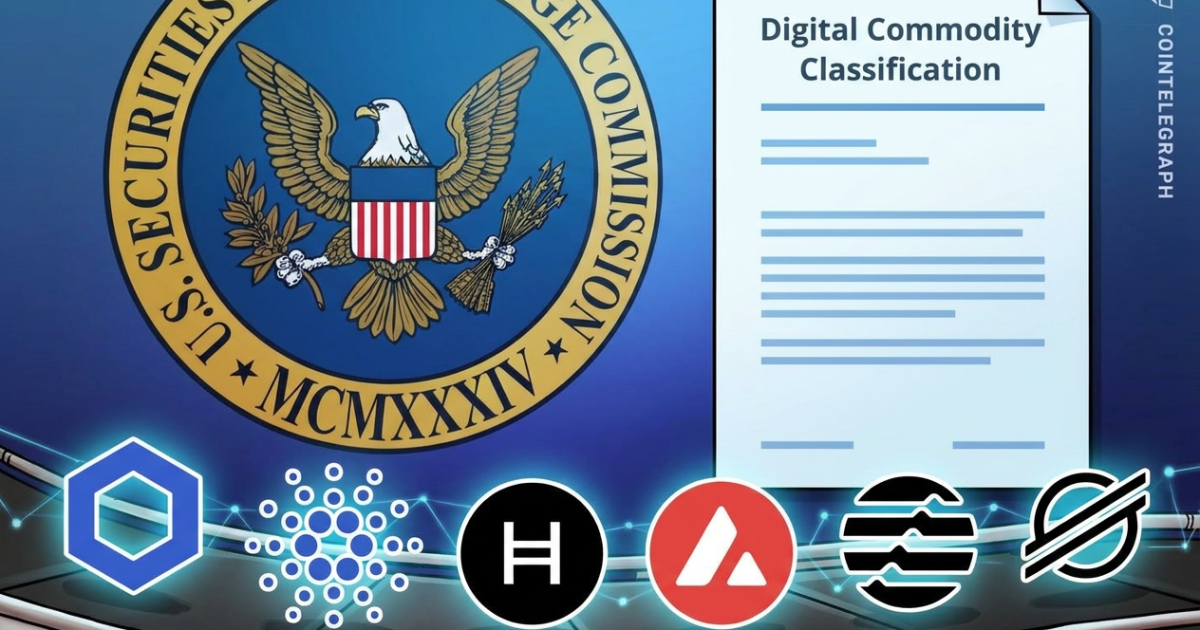 Six Blockchain Groups Urge SEC to Classify Digital Commodities as Non-Securities