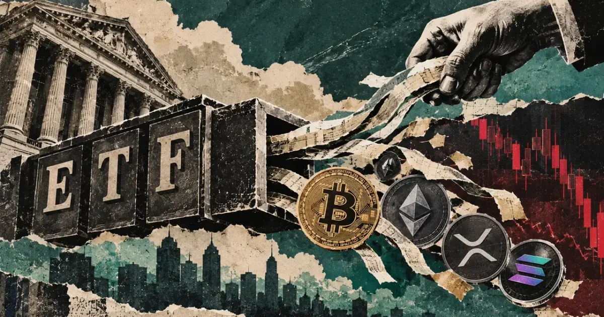 XRP ETFs Post $1.84M Outflow, Ending 13-Week Inflow Streak