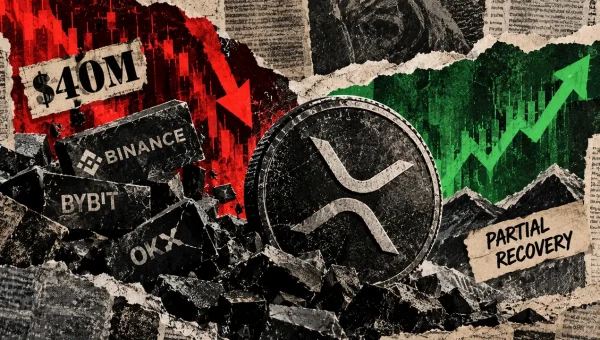 XRP Rebounds as Binance Spot Turnover Falls 78.6%